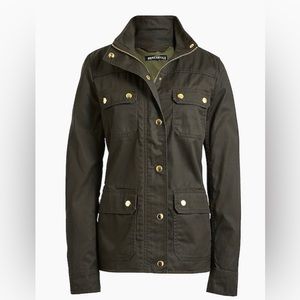J Crew relaxed boyfriend field jacket